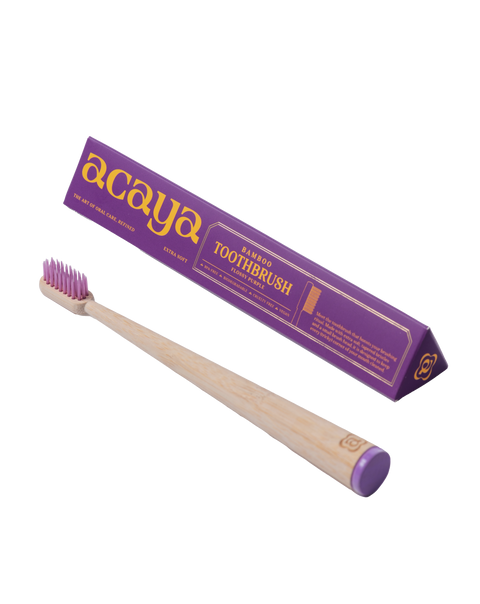 Toothbrush - flossy purple