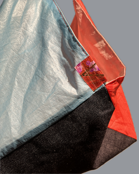 Azuma mini 1. blue, indigo, red