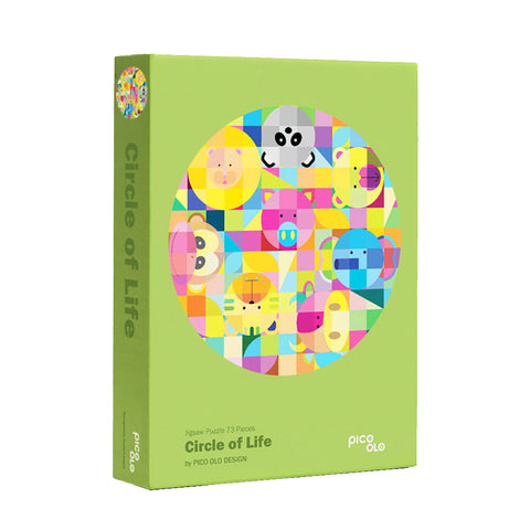 Jigsaw puzzle - Circle of Life  (73 pieces)