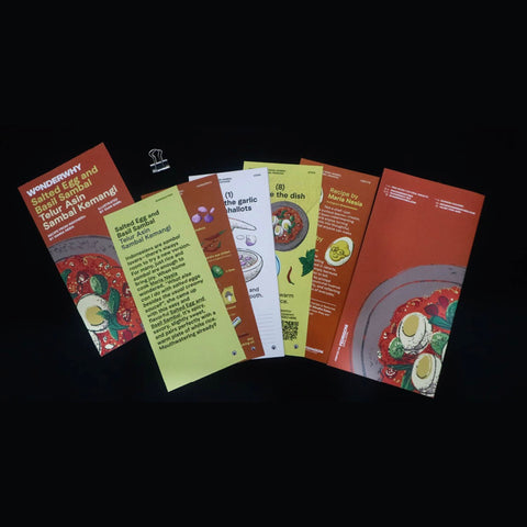 Wonderwhy Southeast Asian Zine Recipe: Salted Egg and Basil Sambal