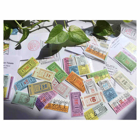 My Journey By Bus (Pahang, Terengganu, Kelantan) + Vintage Bus Stickers