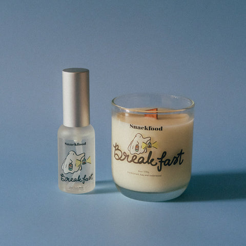 BREAKFAST scented candle