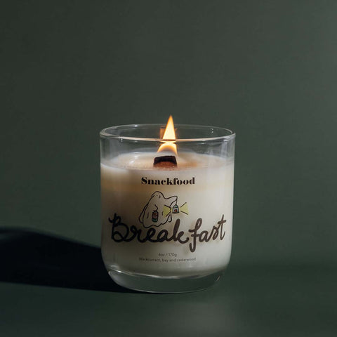 BREAKFAST scented candle