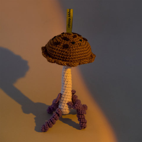 Mycelium's crochet toy