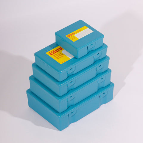 penco storage boxes - blue