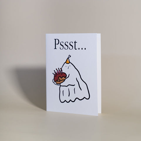 Pssst...birthday card