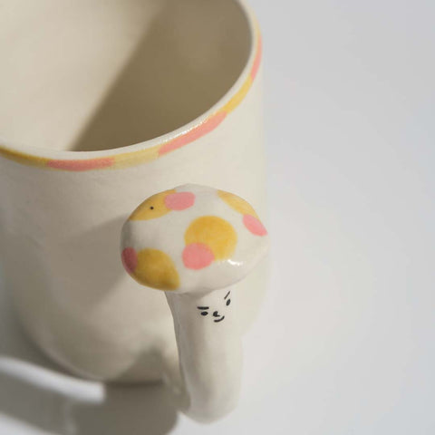 Mr. Yellow Mushroom Mug